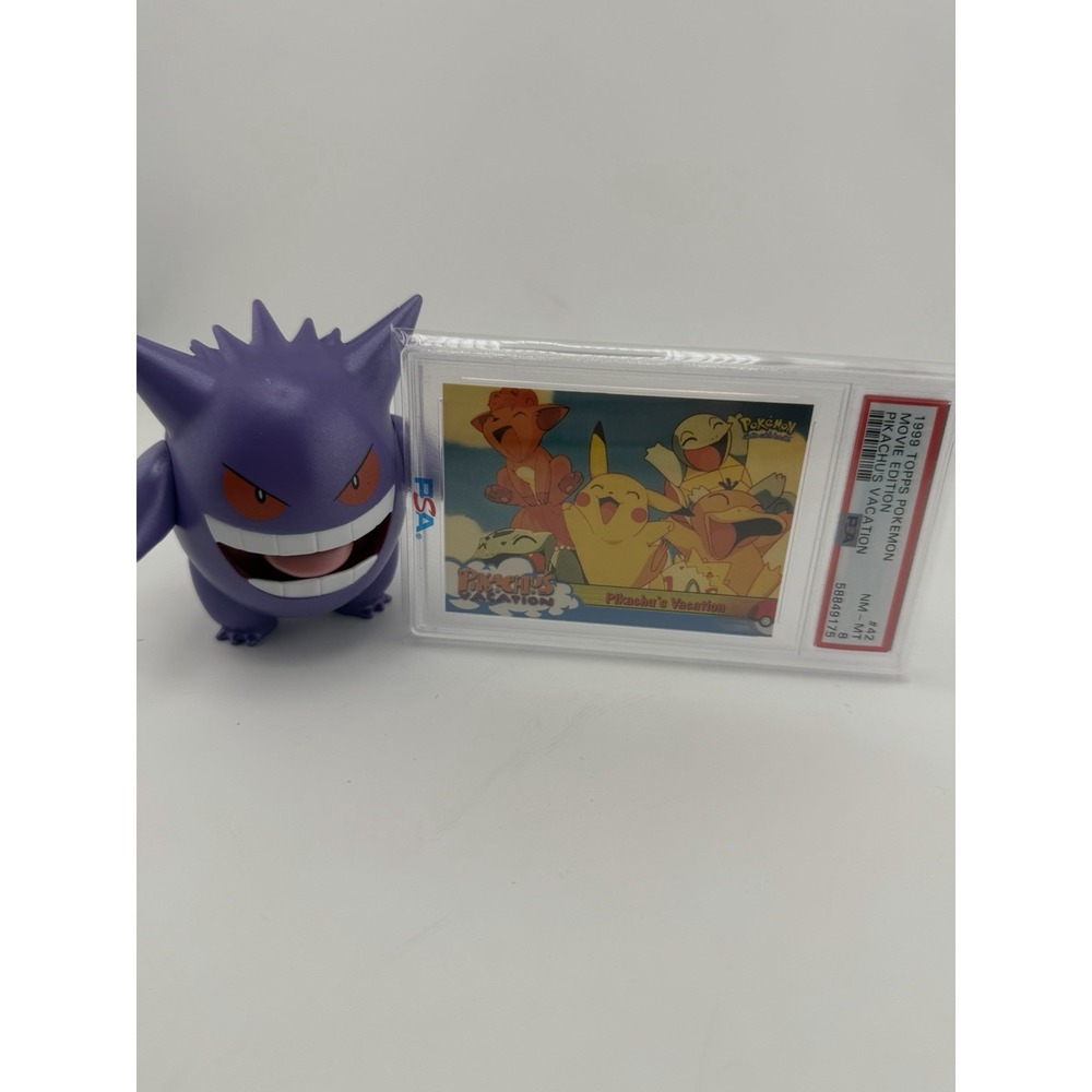 1999 TOPPS POKEMON THE MOVIE EDT #42 MOVIE EDITION PIKACHU'S VACATION - Picture 5 of 9